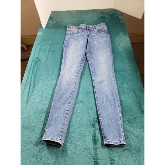 GAP Denim - Gap Jeans Size 4 Womens Blue Stretch Pants Ladies Casual Denim Mid Rise Legging